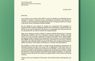 APPG VAT Letter